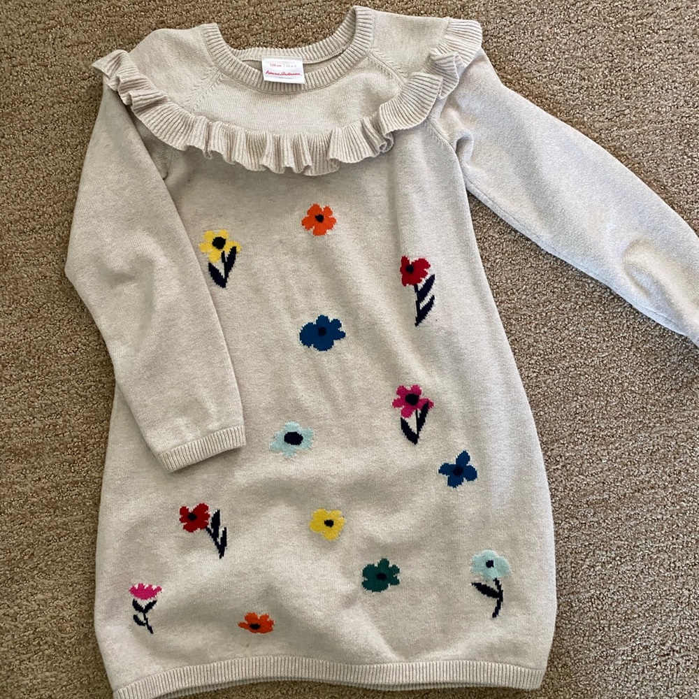Hanna&anderson girl’s knit dress